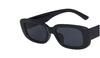 Gafas de sol de montura pequeña europeas y americanas 2022, gafas de sol sencillas cuadradas transfronterizas, gafas de moda punk de montura pequeña, gafas de pasarela de moda