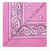 Bandana Paisley de Poliéster, Lenço Quadrado Cabeça Estilo Retro Americano, Lenço de Cabeça/Pescoço Multifuncional Hip Hop para Ciclismo ao Ar Livre Dança de Rua