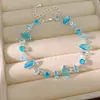 Pulsera ovalada de circón dopamina de colores, sensación de lujo ligero de nicho de alta gama, joyería exquisita y versátil