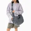 Bolso de Mezclilla para Mujer 2026 Nuevo Moda Casual Escuela Viaje Bolso Tote Gran Capacidad Hombro Único Bandolera