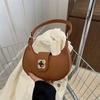 Bolsa Pequeña de Diseñador para Debajo del Brazo para Mujer 2026 Nuevo Modelo Bolso Baguette de Color Sólido de Gama Alta Bolso de Hombro Versátil Bolso Cruzado