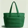 Bolsa de Viaje Nueva Acolchada Transfronteriza, Bolso de Mano Ligero Casual de Gran Capacidad Esponjoso para Mujer, Bolso de Hombro