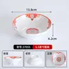 Tigelas pequenas de melamina estilo retrô para pratos de hot pot, perfeitas para uso comercial, com um design nostálgico que lembra barracas de comida de rua. Ideal para servir acompanhamentos de hot pot, bucho, molhos para mergulhar e temperos