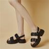 Sandalias Romanas de Verano 2025 Más Vendidas, Estilo Celebridad de Internet, Suela de Plataforma Ultra Suave, Sandalias Deportivas de Playa Versátiles Casuales de Gama Alta para Mujer