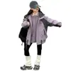 Chaqueta con capucha para niña de otoño e invierno, abrigo cálido acolchado de algodón grueso, nuevo estilo 2026, ropa exterior elegante tres en uno
