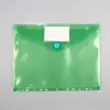 Bolsa para archivo de cinta mágica transparente más vendida transfronteriza, bolsa de 11 agujeros para hojas sueltas, bolsa de almacenamiento para exámenes estudiantiles, bolsa para documentos, bolsa de información