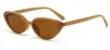 Gafas de Sol Retro Ojo de Gato para Mujer Versátiles de Moda Gafas de Estilo Sensación de Alta Gama Adelgazantes de Rostro Gafas de Sol con Protección UV Hombres