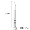 Pinça Curva para Cílios Chinesa Multi-Ponta para Aplicação de Extensões de Cílios Pinça para Cílios Blooming Pinça para Cílios Falsos de Artista de Cílios Ucraniana
