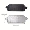 Ventas Directas de Fábrica Transfronterizo Nuevo Escudo de Nieve para Coche de Invierno Cubierta de Nieve y Hielo Parasol Cubierta de Nieve para Ventana de Coche Escudo Frontal
