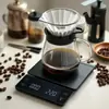 Balança para Café Coado Manual Doméstica 0,3g Pesagem com Temporizador Digital Multifuncional de Alta Precisão Balança de Gramas Pequena para Cozinha Venda por Atacado