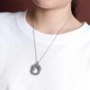 Yilu prata S999 prata pura Vintage Antique National Fashion Phoenix nirvana moeda pingente estilo chinês temperamento all-match pingente