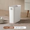 Papelera nórdica con ranura y tapa, ideal para el hogar, el baño, la cocina y la sala de estar, de gran capacidad, venta al por mayor