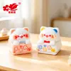 Nova Miniatura de Gatinho DIY Criativa Artesanal Bolsa de Gatinho de Papelão Pingente de Chaveiro Material Pingente de Resina Ornamento