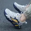 Zapatos para Niños Grandes Niños 2022 Otoño/Invierno Malla Transpirable Antideslizante Suela Gruesa Estudiantes de Primaria Casual Zapatos Deportivos para Correr