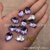 Venta al por mayor Acrílico 13x18mm Colorido Gota de Agua Fondo Puntiagudo Doble Agujero Taladro Cosido a Mano Ropa Vestido de Novia Decoración de Zapatos Taladro Hecho a Mano