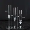 Novos Adereços de Casamento Marcadores de Corredor de Acrílico Marcadores de Corredor de Cristal Adereços de Casamento Decoração de Mesa de Assinatura de Palco T