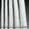 Tiras de Pelo Sintético de Coelho 5cm em Estoque para Hanfu, Traje Tang, Roupas de Ano Novo, Trajes Tradicionais, Roupas para Pets, Acabamento de Chapéu, Acessórios de Tiras de Pelo de Coelho Branco