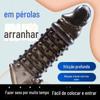 Manga Pérola Misteriosa para Homens, Dispositivo de Travamento Físico para Retardar a Ejaculação, Ampliação e Espessamento, Brinquedo Sexual Adulto, 100 Peças/Caixa