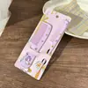 Pente de Animal de Desenho Animado com Cauda Pontiaguda para Meninas, Pente Portátil para Cabelo Longo, Pente Antiestático Infantil, Pente de Dentes Finos
