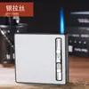 Caixa de cigarro automática direta da fábrica DH3319 dos homens 20-pack caixa de cigarro inflável reta mais leve