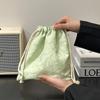 Bolsa de tela de estilo fresco, bolsa de viaje portátil para ropa interior, calcetines, bolsa con cordón, bolsa de maquillaje, bolsita de té perfumada, almacenamiento portátil