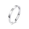 Anillo Combinado Apilado Anillo Individual para Hombre Anillo Abierto Moderno Distintivo Anillo Mobius Vintage Anillo para Hombre Anillo