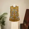 Chaleco étnico Zhi Li de nuevo estilo chino con bordado pesado y cuello alto, nuevo modelo de chaleco para otoño de 2026