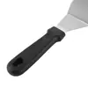 Espátula de Aço Inoxidável, Espátula para Grelhar, Espátula para Teppanyaki, Espátula de Cozinha, Espátula para Bife, Espátula Pequena com Fendas, Conjunto de Ferramentas para Churrasco, Resistente a Altas Temperaturas