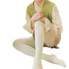 Medias Pantimedias para Mujer Lolita Calcetines Lolita Blancos para Adultos Leggings Estilo Japonés Pantimedias Antideslizantes