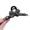 Explosiones Clip de Pinza de Agarre de Lazo Full Diamante Nuevo Clip Grande de Alto Nivel para el Cabello de Mujer 2024 Clip Elegante