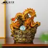 Nuevo Adorno de Agua Corriente Tianquan Shenlong para Oficina, Recepción de Hotel, Inauguración de Tienda, Regalo de Decoración para Inauguración de Casa, Diseño Creativo Pintado