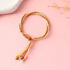 Festival del Bote del Dragón zongzi pequeño Accesorios para perro Pacha, Joyería tejida a mano, Pulseras para niños y adultos, Accesorios decorativos de hilo de cinco colores