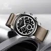 Ochstin Novo Relógio Masculino de Quartzo Fashion em Nylon À Prova d'Água Luminoso com Calendário Display Automático