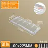 Malla para Agujero de Ventilación de Gabinete Aleación de Aluminio Puerta de Gabinete de Gas Placa de Rejilla de Ventilación de Gas Cubierta Decorativa de Tira Larga para Agujero de Zapatero