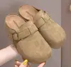Nuevas Sandalias Slip-On Sencillas para Aumentar la Altura 2026, Estilo Boken, Zapatillas Cerradas de Moda con Suela Gruesa para Mujeres Bajitas