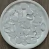 Parche de media cara de acrílico curvado con forma de gota de agua 19x12mm transfronterizo europeo y americano Accesorios para ropa DIY Aretes Venta al por mayor