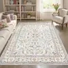 Alfombra Lavable Imitación Cachemir Más Vendida Transfronteriza, Resistente a Manchas y Fácil de Mantener, Felpudo de Área Grande para Uso Doméstico, Alfombra de Sala de Estar de Cobertura Completa