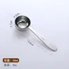 Conjunto de colheres medidoras de aço inoxidável 304, 6 peças, com vários tamanhos e marcações, para assar, medir ingredientes e dosar leite em pó ou café