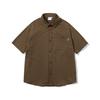 Camisa de Trabalho Solta de Manga Curta Estilo Japonês Bsapa Camisa de Verão Masculina Top Retrô Versátil Marca Tendência Cs3062