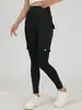 Calças de fitness com bolso da moda na Internet, calças esportivas femininas elásticas, justas e sensuais, de cintura alta, de secagem rápida, para corrida, musculação e levantamento de quadril