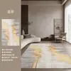 Alfombra Impermeable a Prueba de Manchas de Grado Superior Sin Adhesivo Minimalista Moderno Lujo Ligero Italiano Alfombra para Sala de Estar Sofá Mesa de Café Dormitorio Nueva