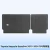 Adecuado para Toyota Sequoia 2023-2024 Tapetes de Piso TPE Material 3D para Todo Clima Tapete de Cajuela