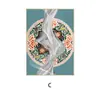 Pintura de Impresión de Tinta de la Galería de Arte Qiao Jia: Pintura Decorativa para Sala de Estar Estilo Zen Tranquilo, Pintura Colgante para Comedor, Pintura Clásica de Loto para Sala de Té