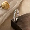Anel S925 de prata pura vivalavida "Viva a Vida" viva o momento para mulheres, anel de nicho de luxo leve de alta qualidade atacado