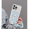Llamada de leche perro West Highland Apple 16promax funda para teléfono móvil iPhone15/14/13 cordón con tarjeta 12 mujeres