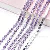 Venta al por mayor de fábrica 2-8 mm cadena de garra de cadena de diamantes de imitación densa diy teléfono móvil arte de uñas palo taladro ropa zapato bolsa decoración accesorios