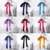 Accesorios para Cuello de Estudiante Color Sólido Rojo Negro Atado a Mano Japonés JK Lindo Corbata de Lazo para Mujeres Envío Gratis