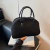 Bolso de Mano Otoño e Invierno Bolso Tote de Terciopelo Escarchado Vintage Costura Moda Bolso Almohada Gran Capacidad Bolso Boston Bowling