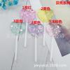 Venda de fábrica simulação amor pirulito broche chaveiro diy resina acessórios cola creme material