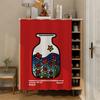 Graffiti Art Gabinete de banheiro Abrigo Cortina Gabinete de armazenamento Diversos Feio Cobertura Cortina Cozinha Armazenamento Rack Sapateira Cortina de pó